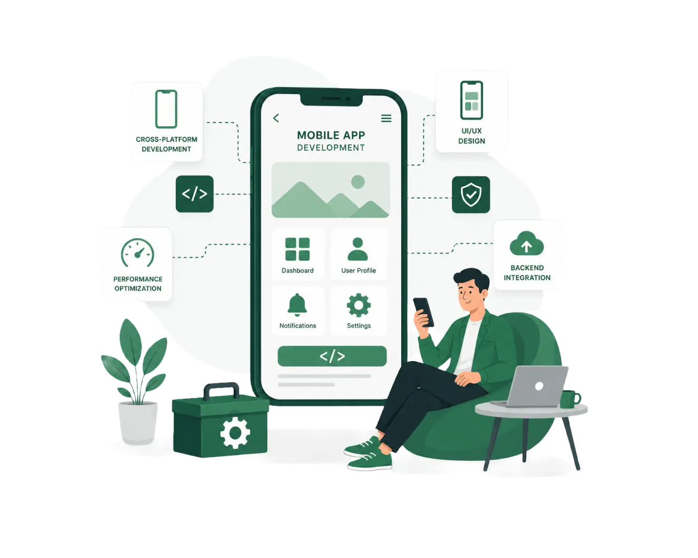 Custom Mobile App — Plannetic Solutions